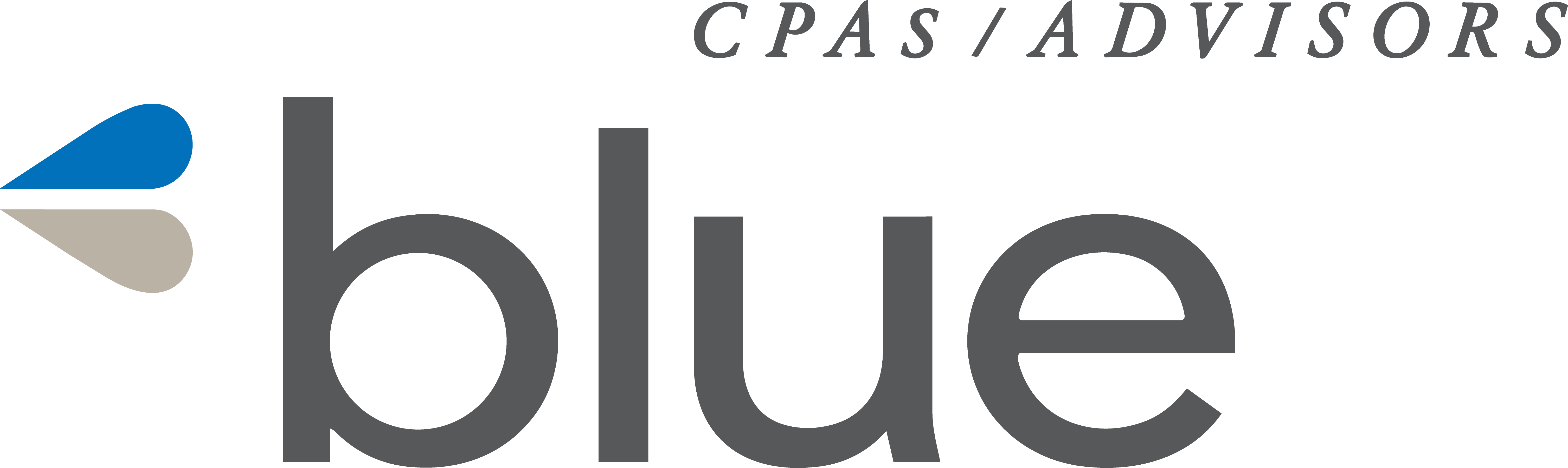 blue CPAs/Advisors logo